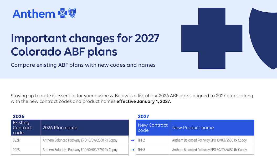 CO-SG-ABF-Medical-Plan-Mapping-List