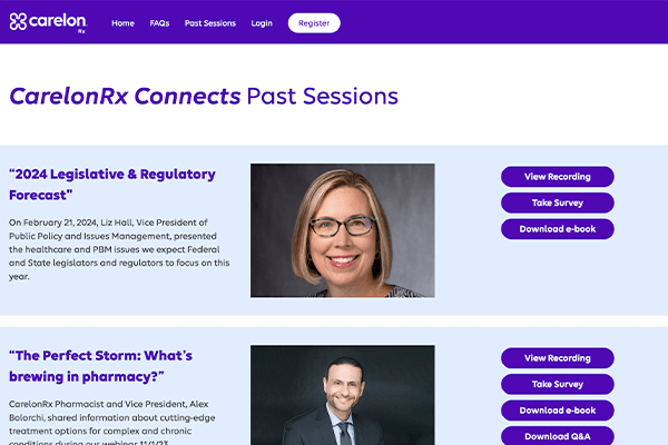 Past-sessions-of-CarelonRx-Connects-webinars