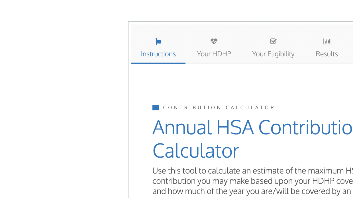 HSA-Contribution-Limits-calculator