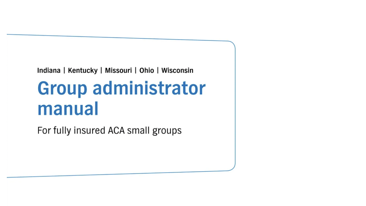 Small-Group-Administrator-Manual